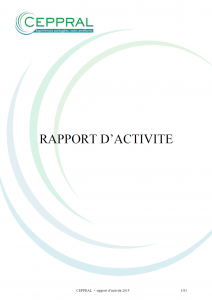 rapport d'activité ceppraal